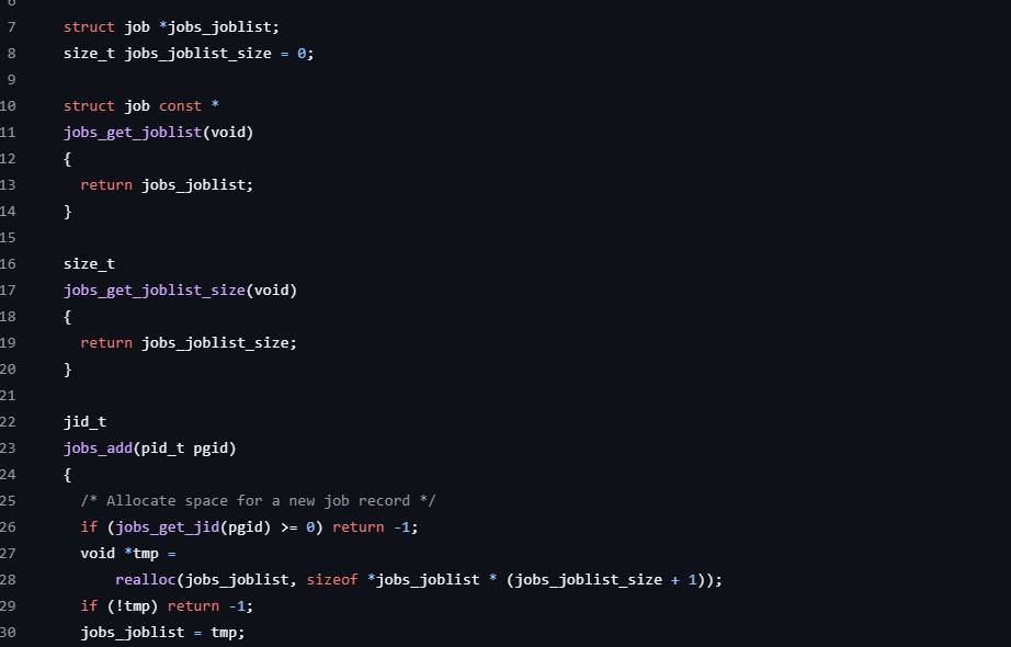 Bigshell code